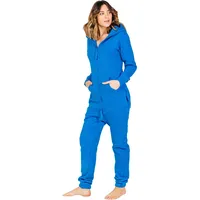 Moniz Damen Jumpsuit, Onesie, Overall (arktikblau, L) - L