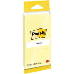 3M Post-it 6810 - Notizen - 38 x 51 mm - 300 Blatt (3 x 100)