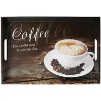 KESPER Tablett, Serviertablett, Coffee, 50x35cm