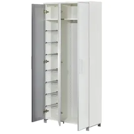 VOSS SANTINA Dielenschrank 90x37x193 weiß