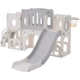 Okwish Rutsche 6-in-1 Grau