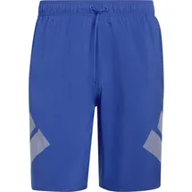 adidas Badeshorts Big Bars Semi Lucid Blue/White XL