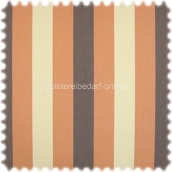 AKTION Trevira CS Flachgewebe Möbelstoff Steifen Figuera CS Apricot