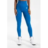 Gorilla Wear Sporthose Olivia Seamless mit hohem Bund blau S