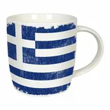 Könitz Becher Vintage Flag Griechenland 0,35 l Bunt
