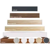 Hasena Top-Line Bettrahmen Advance 18 180x210 cm / Beton Nachbildung