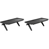 My Wall Kickstand-Style TV-Regal 30x1,4x12,7 cm Schwarz