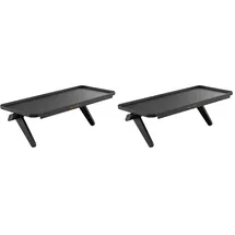 My Wall Kickstand-Style TV-Regal 30x1,4x12,7 cm Schwarz