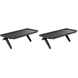 My Wall Kickstand-Style TV-Regal 30x1,4x12,7 cm Schwarz