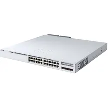 Cisco Catalyst 9300L Essential Rackmount Gigabit Managed Stack Switch, 24x RJ-45, 4x SFP+ (C9300L-24T-4X-E)