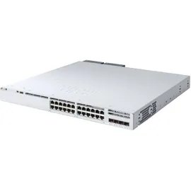 Cisco Catalyst 9300L Essential Rackmount Gigabit Managed Stack Switch, 24x RJ-45, 4x SFP+ (C9300L-24T-4X-E)