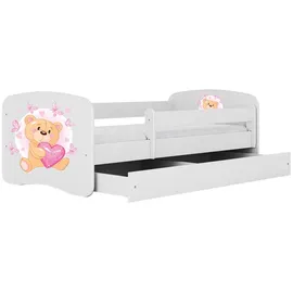 raumhirsch furniture Kinderbett 80 x 180 cm Holzwerkstoff weiß
