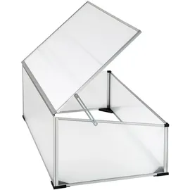 Tectake Frühbeet 1,02 x 0,61 x 0,41 m transparent
