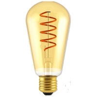 Blulaxa LED Filament Vintage ST65 Birne E27,