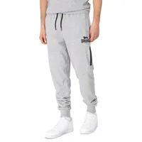 Lonsdale Herren Jogginghose Normale Passform GRINSTEAD Marl Grey/Black, XL