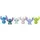 Disney Grand Jester Studios Mini Stitch Set of 6 Figurines