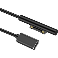 Surface USB C Ladekabel, aifulo Surface USB C Ladegerät 15V 3A 45W Typ C PD Aufladung Ladeadapter kompatibel mit Surface Pro 8, 7 6, 5, 4, 3, Surface Book, Surface Go, Surface Laptop