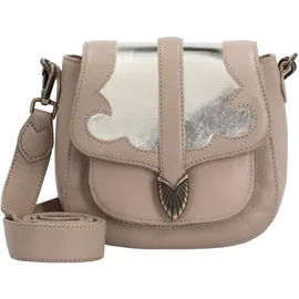 Cowboysbag Oily Cow Umhängetasche Leder Beige