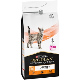 Purina Veterinary Diets Feline OM Obesity Management Katzen-Trockenfutter 1,5 kg Adult