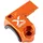 X-Grip Anti-Break Klemmkupplung Kupplungshebel Orange