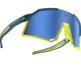 Dynafit Trail Evo Sonnenbrille - Mallard Blue - Yellow/CAT3