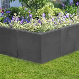 Diephaus L-Stein Ecke 80 x 50 x 50 cm Anthrazit
