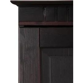 OTTO home Hängevitrine Cubrix 35 x 28 x 85 cm Braun