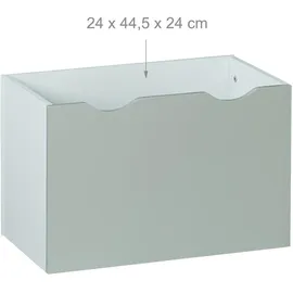 Relaxdays Kinderregal Relaxdays 70 x 50,5 x 28 cm MDF mehrfarbig