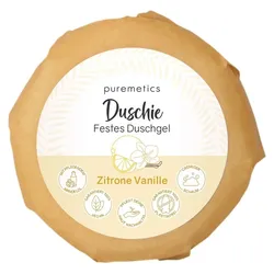 Duschie Festes Duschgel - Zitrone Vanille 60g