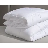 fan Kunstfaserbettdecke "Sanamed 95", weiß, B:135cm L:200cm, Bezug: 100% Polyester. Füllung: 100% Polyester, Bettdecken, kochfest und langlebig