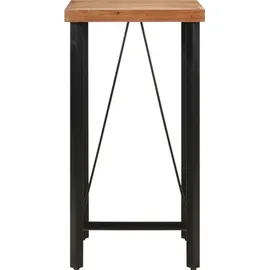 vidaXL Bartisch 55 x 55 x 107 cm Braun