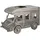 Gilde Flaschenhalter Wohnmobil Silber 30,5 cm