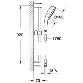 Grohe Tempesta Cosmopolitan 100 (27788002)