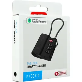 FIXED FIXTAG-LC-BK - Smart Tag Lock mit Find My, und TSA-Unterstützung schwarz