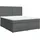 vidaXL Boxspringbett 180 x 200 cm Dunkelgrau