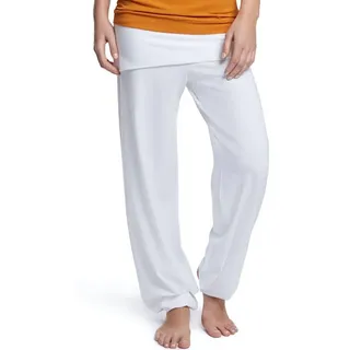 ESPARTO Yogahose Yogahose Sooraj - das Original in Bio-Baumwolle mit elastischem Bund weiß XXL