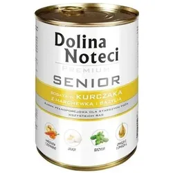 Dolina Noteci PREMIUM Senior Huhn mit Karotten und Basilikum 400g