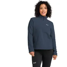 Jack Wolfskin Taunus 100 Halbreißverschluss-sweatshirt - Midnight Sky - M