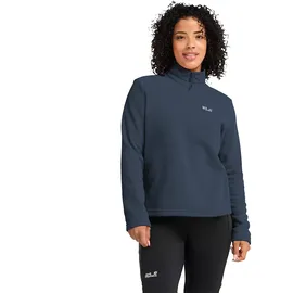 Jack Wolfskin Taunus 100 Halbreißverschluss-sweatshirt - Midnight Sky - M