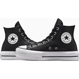 Converse Chuck Taylor All Star Lift Clean Leather High Top black/black/white 41,5