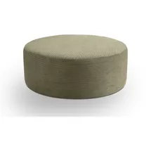 xonox.home Hocker groß Cord 103 x 39 x 103 cm Khaki