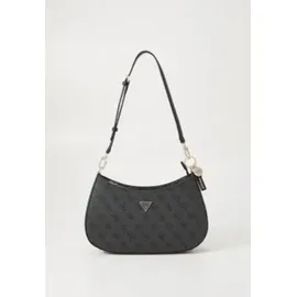 GUESS Noelle II Top Zipper Shoulder Bag Coal Logo - Einheitsgröße