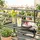 Outsunny Balkonhängetisch 64 x 60 x 45 cm Schwarz/Weiß