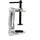 Artemide Tolomeo Tischklemme Aluminium/Weiß