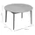miliboo Ausziehbarer Runder Esstisch 120-150 x 76 cm helles Eichenholz