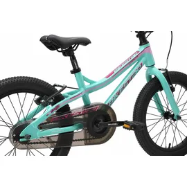 Bikestar Kinder-Mountainbike alu 18 Zoll mintgrün aquamaringrün 27, CM