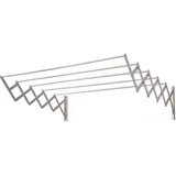 Oryx - Ausziehbarer Wandwäscheständer aus Aluminium 1,20 Meter