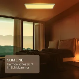 B.K.Licht LED Panel 1 58x20 cm eckig schwarz
