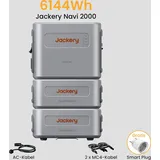 Jackery Navi 2000 Balkonkraftwerk mit Speicher, 2048-8192Wh Solarspeicher