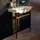 Laufen The New Classic Waschtischgestell 78 x 83 x 32 cm Nussbaum